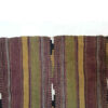 Authentic Persian Jajim Rug - Tabassom Striped Wool Flat-Woven