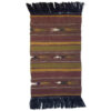 Authentic Persian Jajim Rug - Tabassom Striped Wool Flat-Woven