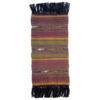 Authentic Persian Jajim Runner - Tamanna Purple Striped Cotton