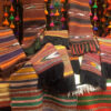 Authentic Persian Jajim Rug - Taalia Colorful Striped Design
