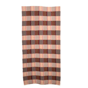 Authentic Persian Jajim Rug – Vesta Striped Cotton Flat-Weave