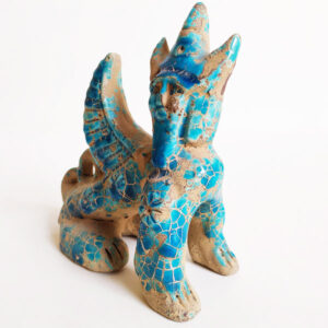 Historical Herbad Fire Temple Director Persian Figurine
