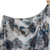 Elegant Sea Motif Namaz Dress – Patterned Persian Chador (Sahel)