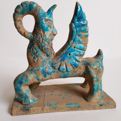 Historical Kamadhenu Ancient Persian Figurine