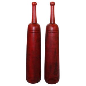 Persian Wooden Meel Clubs 3.4 Kg Each