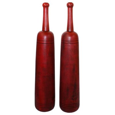 Persian Wooden Meel Clubs 3.4 Kg Each
