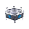Persian Manghal Esfand and Bakhoor Burner – Classic Steel
