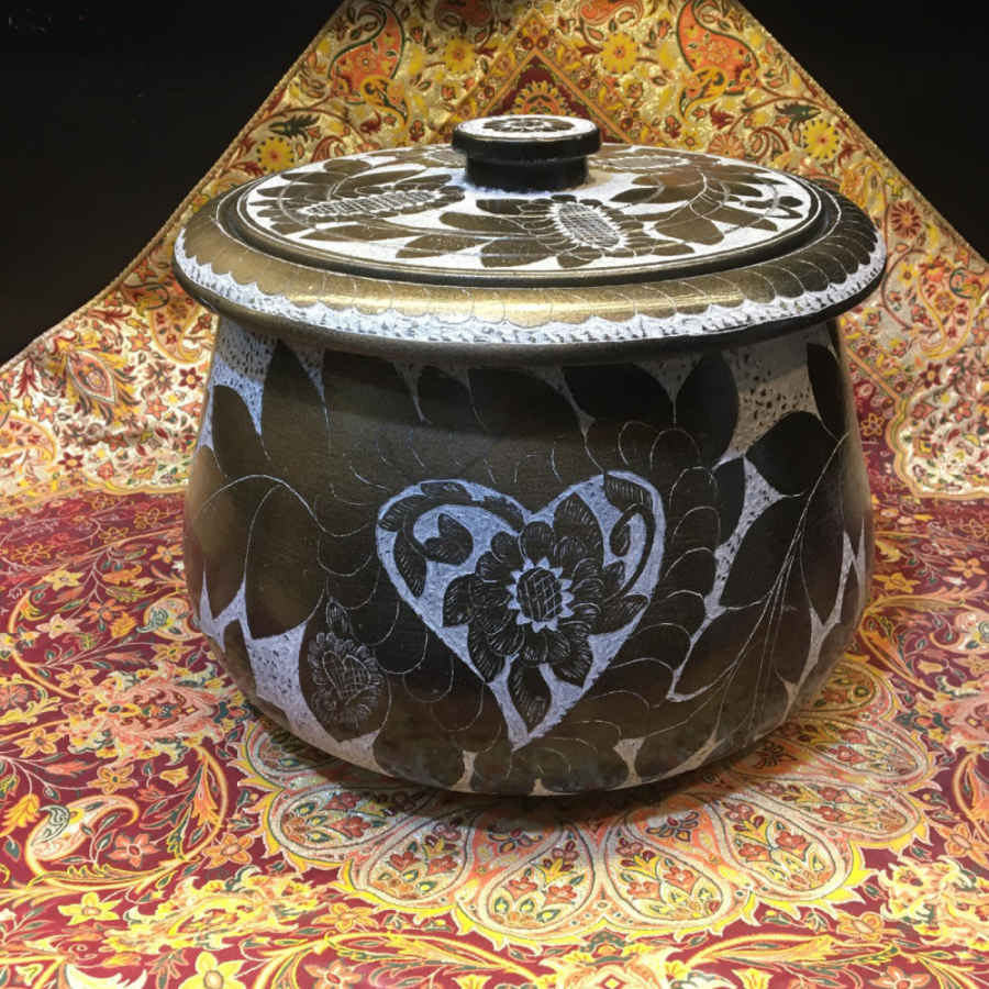 Persian Stone Dizi Pot with Lid for Cooking Abgoosht – Sevda