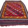 Vintage Ghashghaei Geometric Kilim Rug - Handwoven Persian Wool
