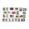 Antique Collection of 24 Iranian Stamps 1979