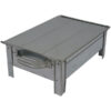 Persian Mangal Portable Charcoal Grill - Stainless Steel