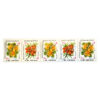 Collection of 5 Commemorative Stamps of Iran Flora Part 2