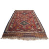 Traditional Qashqai Geometric Kilim Rug - Vintage Persian Wool