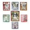 Collection of 7 Antique Orginal Qajar Stamps