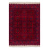 Hand-Knotted Persian Baluchistan Nomadic Rug (Tribal Geometric Diamond) - Red Kork Wool