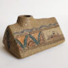 Handcrafted Decorative Persian Bud Pottery Vase, Featuring the Ancient Art Motif for a Classic and Timeless Design
