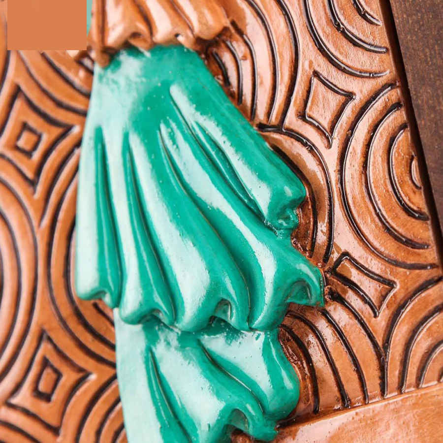 Decorative Persian Ceramic Art Model Mahtab