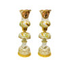 Classic Traditional Shah Abbasi Persian Lamp with Hanging Glass Drops
