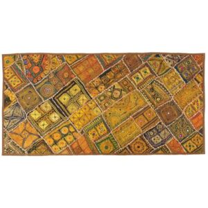 Patchwork Embroidered Tablecloth Model Lindya