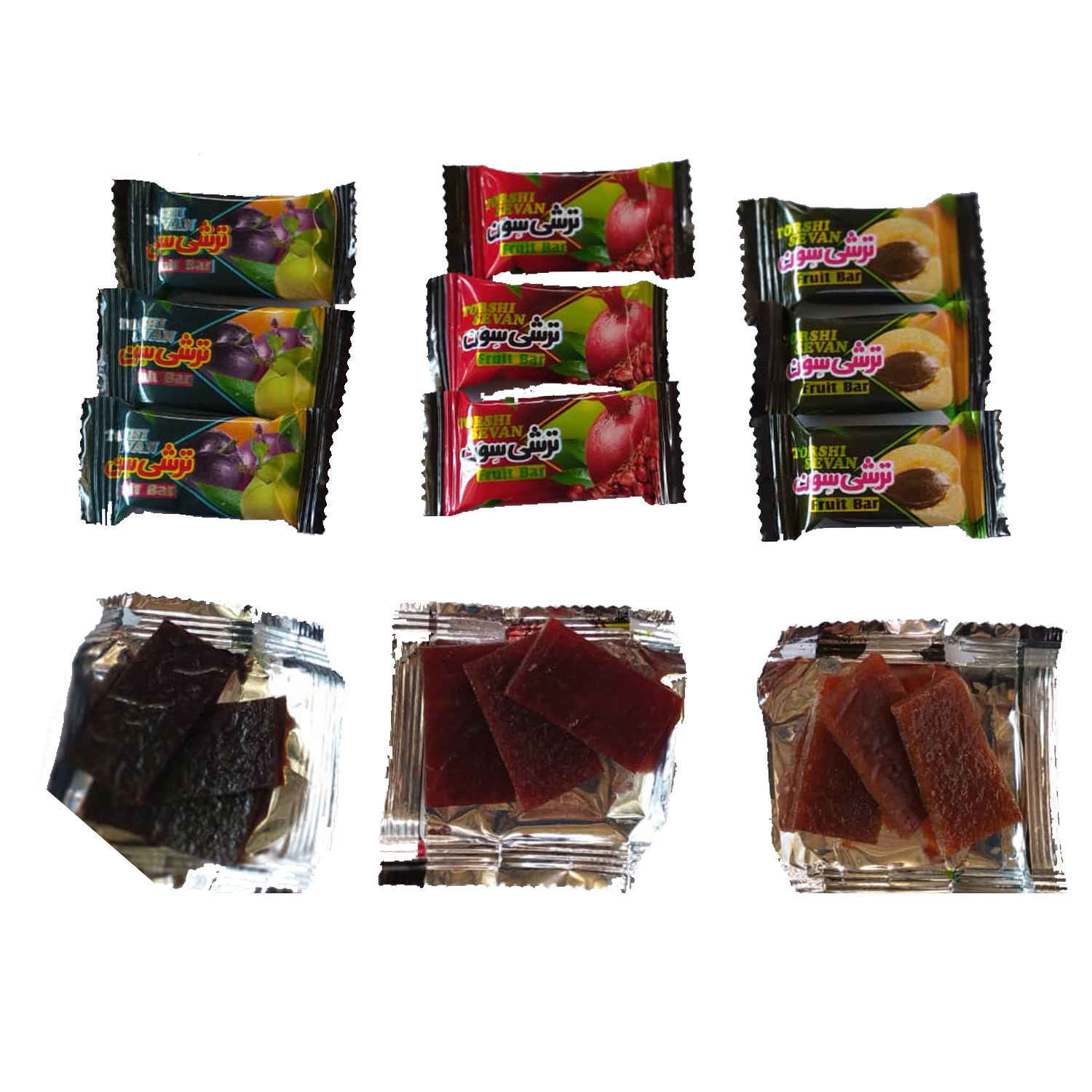 Layered & Bite-Sized Persian Traditional Sour Fruit Leather Bars – 5000g
