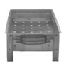 Persian Mangal Portable Charcoal Grill - Stainless Steel
