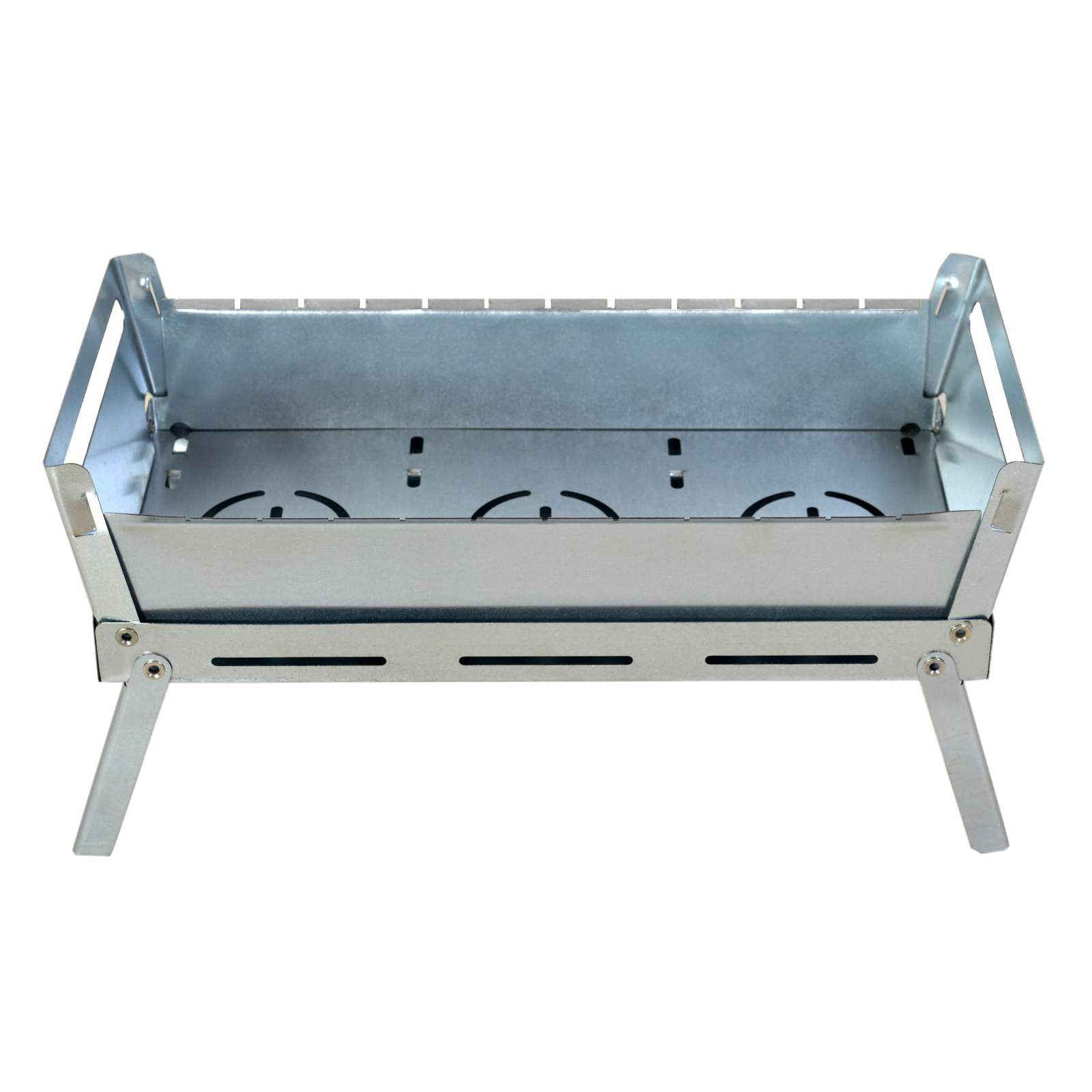 Persian Mangal Portable Charcoal Grill – Stainless Steel