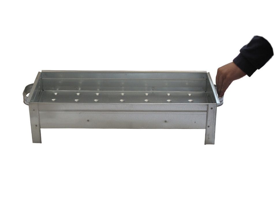 Persian Mangal Portable Charcoal Grill – Stainless Steel