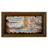Islamic Wall Rug 4 Qul Surah Model Black Yas
