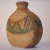 Mini Flower Pottery Vase with an Art Motif, Perfectly Suited for Decor and as a Thoughtful Gift