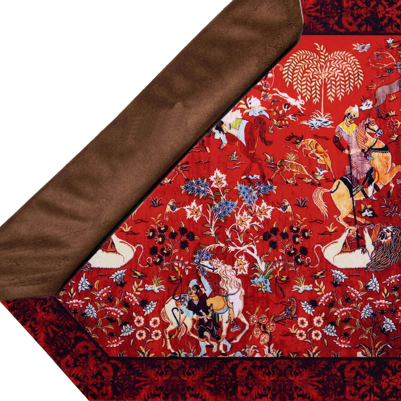 Persian Elegance Velvet Table Runner Shekarghah