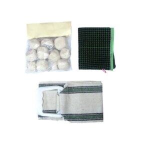 Sefidab – Set of Natural Iranian Roshor Face & Body Mask with Bath Mitt