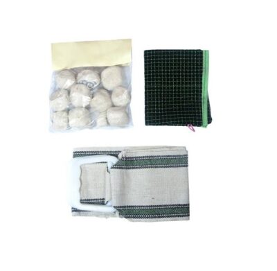 Sefidab - Set of Natural Iranian Roshor Face & Body Mask with Bath Mitt