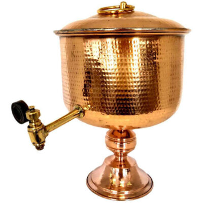 4 Liter Hammered Copper Water Tank G641