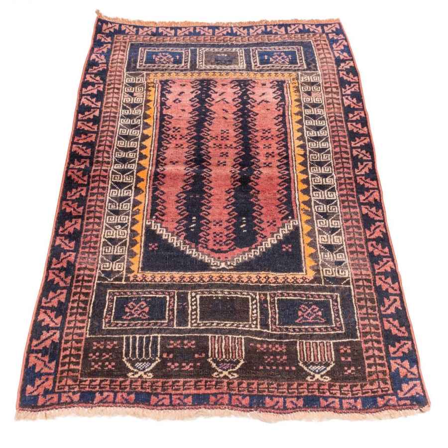 Authentic Persian Prayer Rug Hand-Knotted & Luxurious Sajada