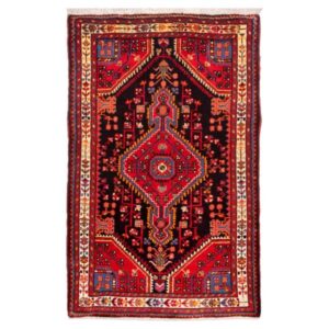 Authentic Persian Prayer Rug Hand-Knotted & Luxurious Sajada Hanieh