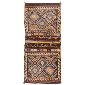 Vintage Persian Saddle Bag – Handwoven & Second-Hand Tōbrag 187415