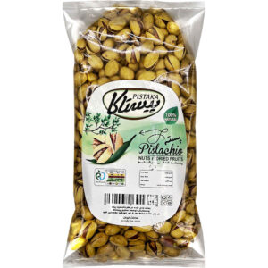 Salted Saffron Flavored Iranian Pistachios – Fandoghi Variety 1350 grams