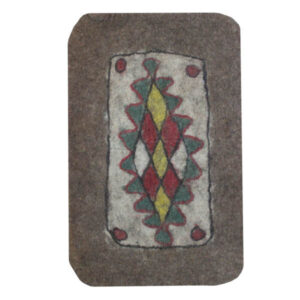 Persian Wool Felt Rug – Bakhtiar I Model Natural Handcrafted