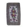 Handmade Persian Wool Felt Rug - Bakhtiar II Geometric Design