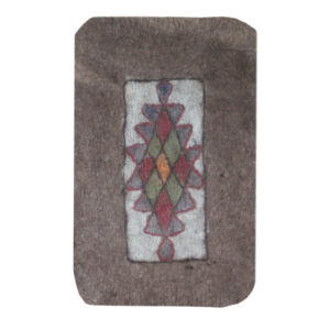 Persian Wool Felt Rug – Tinashe Model Natural Handcrafted