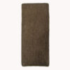 Persian Wool Felt Rug - Natural Handcrafted Simple Brown
