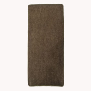 Persian Wool Felt Rug – Natural Handcrafted Simple Brown