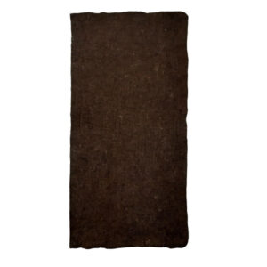 Persian Wool Felt Rug – Rectangular Minimalist Brown
