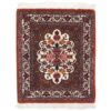 Hand-Knotted Silk & Wool Tablecloth - Bidjar Persian Carpet Motif
