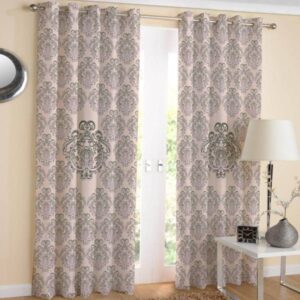 Printed Velvet Eyelet Curtain – Special
