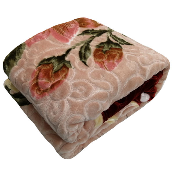 Golbaft Iranian Single Bed Blanket 220×160 cm Red