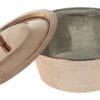 Persian Copper Cooking Pot - Traditional Hammered Artisan Style, Variant A