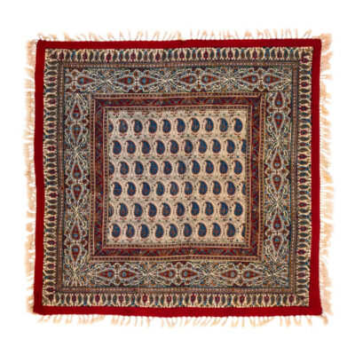 Persian Tablecloth: Isfahan's Traditional Kalamkari Block Print Atriyan III