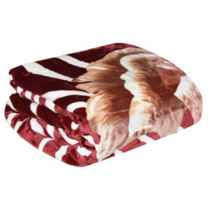 Golbaft Double Bed Blanket 220×240 cm Magenta