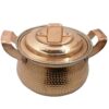 Persian Copper Cookware Set - Traditional Hammered 2-Piece Set, Model 2628